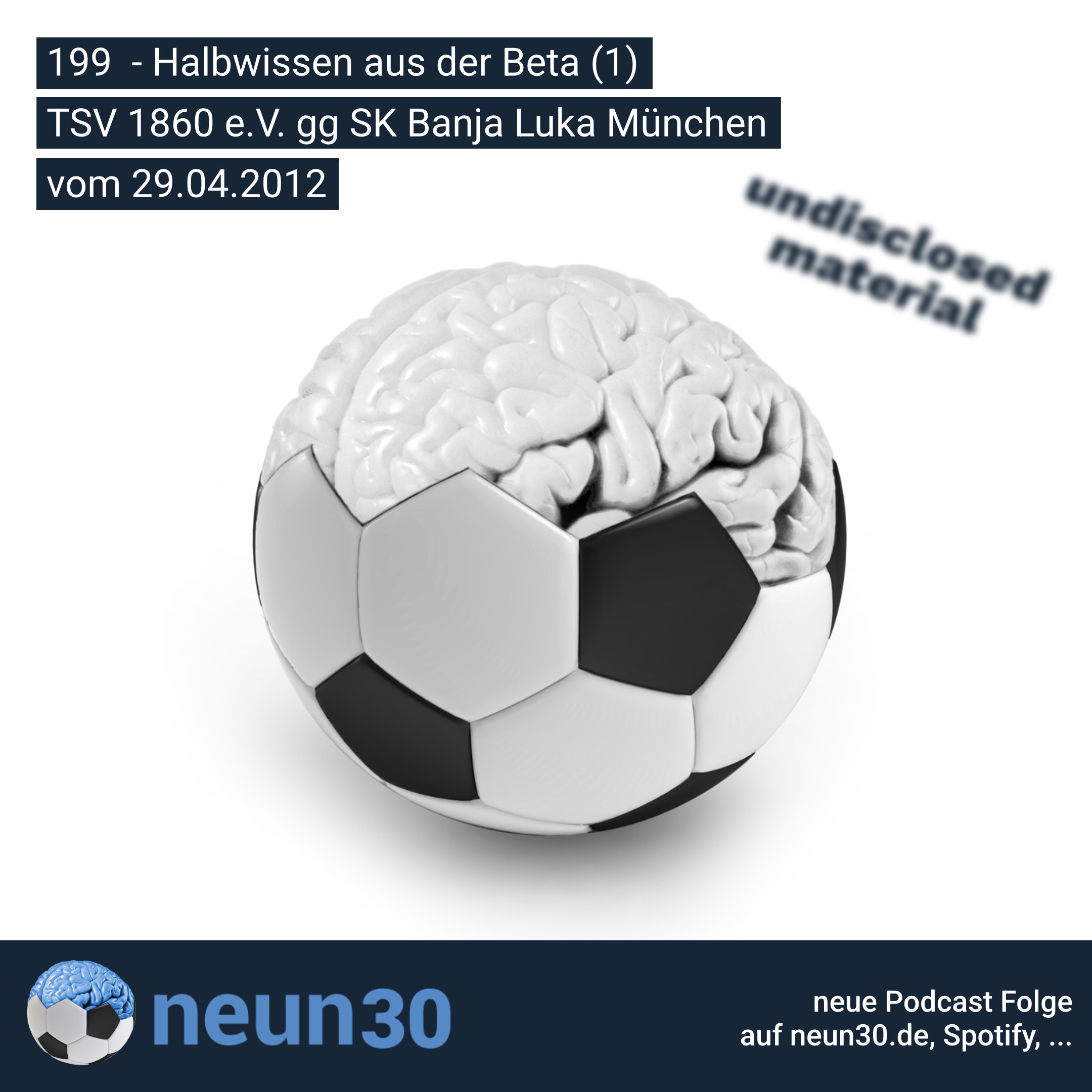 Halbwissen aus der Beta (1) - TSV 1860 München e.V. gg Banja Luka München