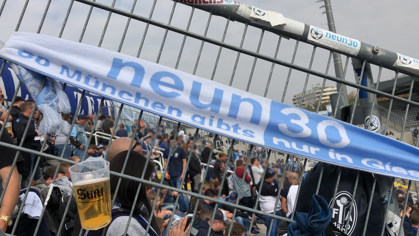 Westkurve im Grünwalderstadion